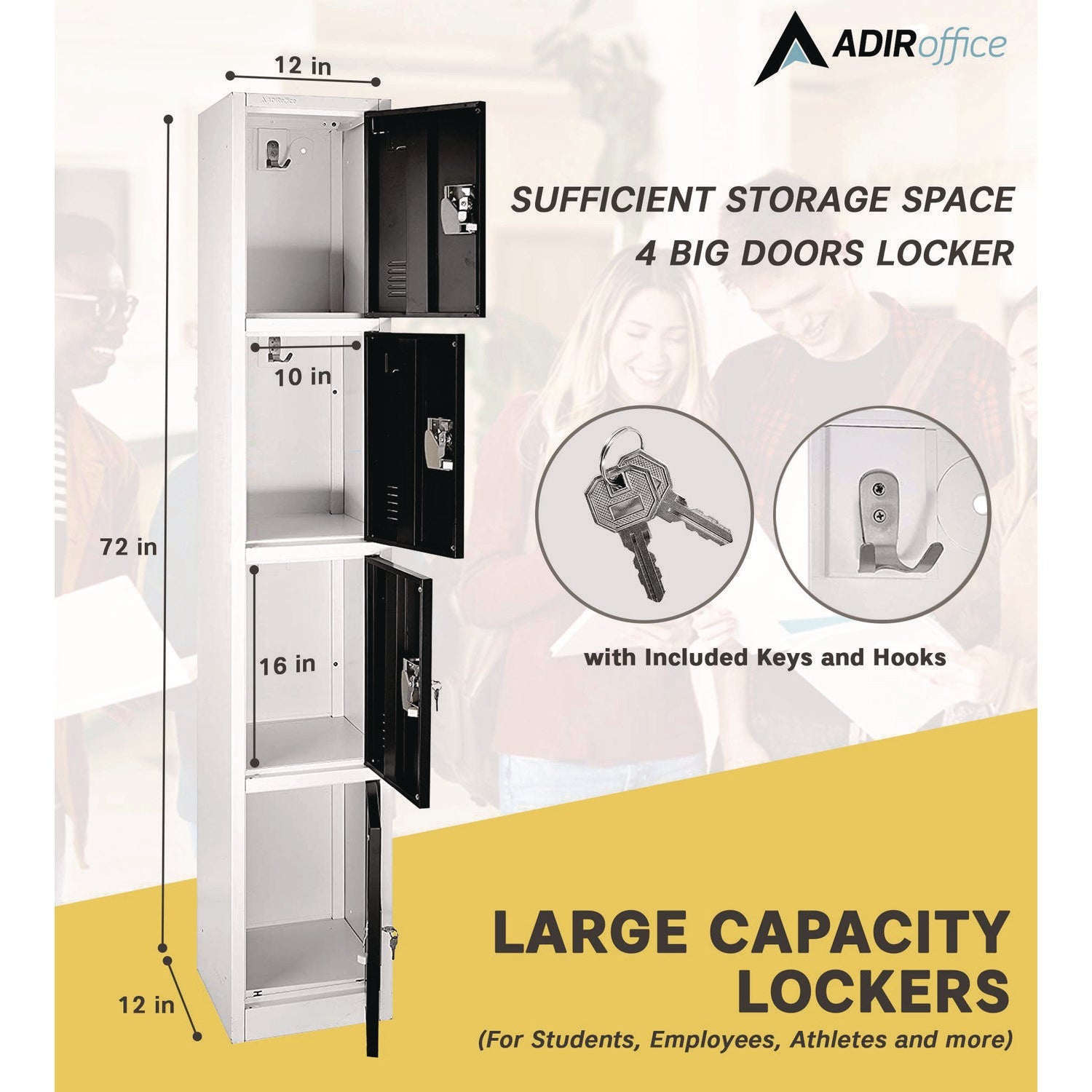 adiroffice-steel-storage-locker-4-compartment-12-x-12-x-72-black-alhi629204blk_4