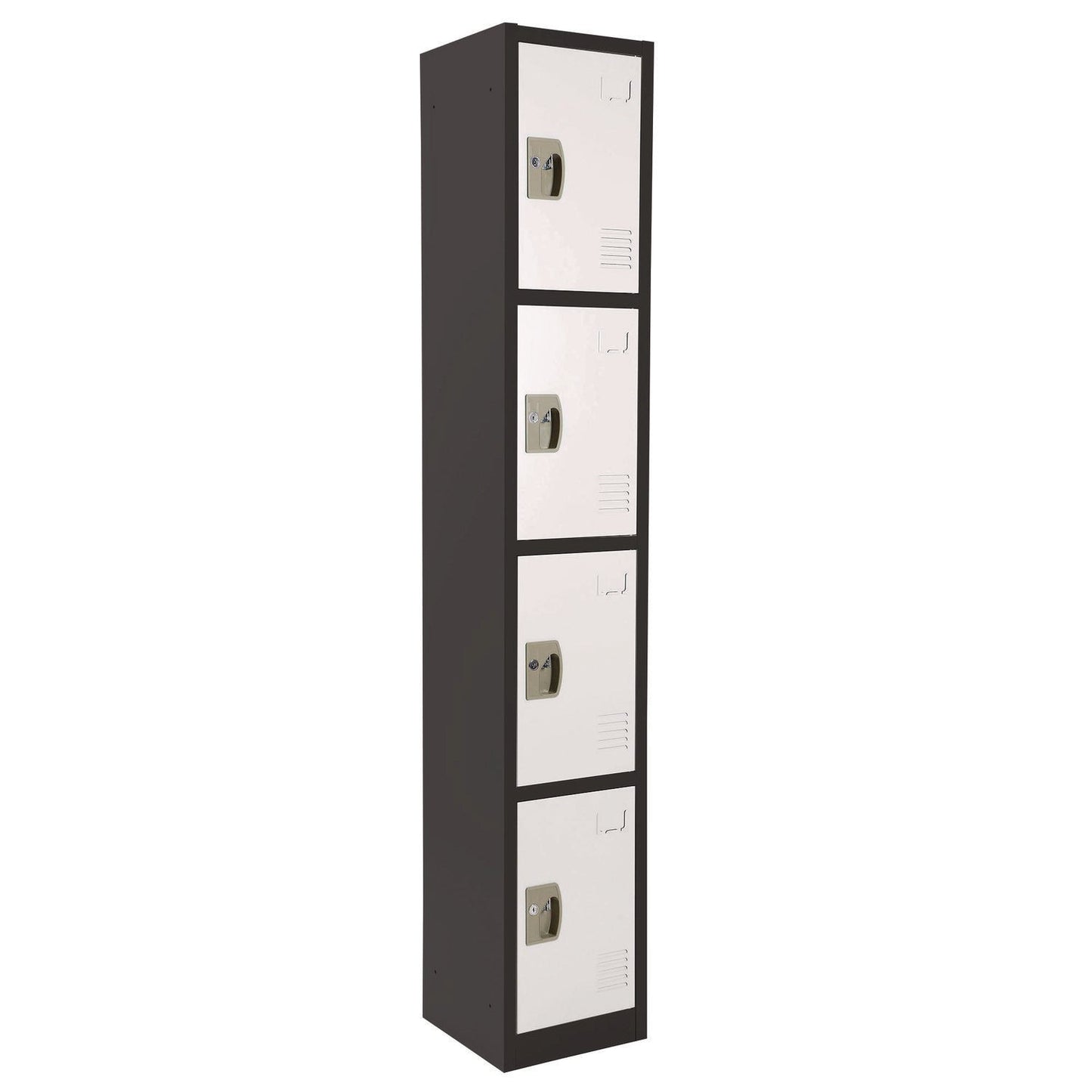 adiroffice-steel-storage-locker-4-compartment-12-x-12-x-72-black-body-white-doors-alhi629204bw_3