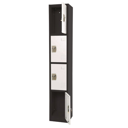 adiroffice-steel-storage-locker-4-compartment-12-x-12-x-72-black-body-white-doors-alhi629204bw_5