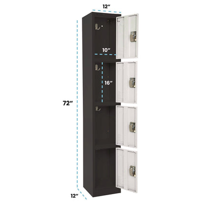 adiroffice-steel-storage-locker-4-compartment-12-x-12-x-72-black-body-white-doors-alhi629204bw_9