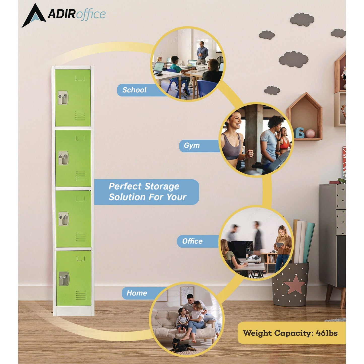 adiroffice-steel-storage-locker-4-compartment-12-x-12-x-72-green-alhi629204grn_7