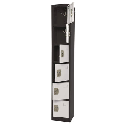 adiroffice-steel-storage-locker-6-compartment-12-x-12-x-72-black-body-white-doors-alhi629206bw_6