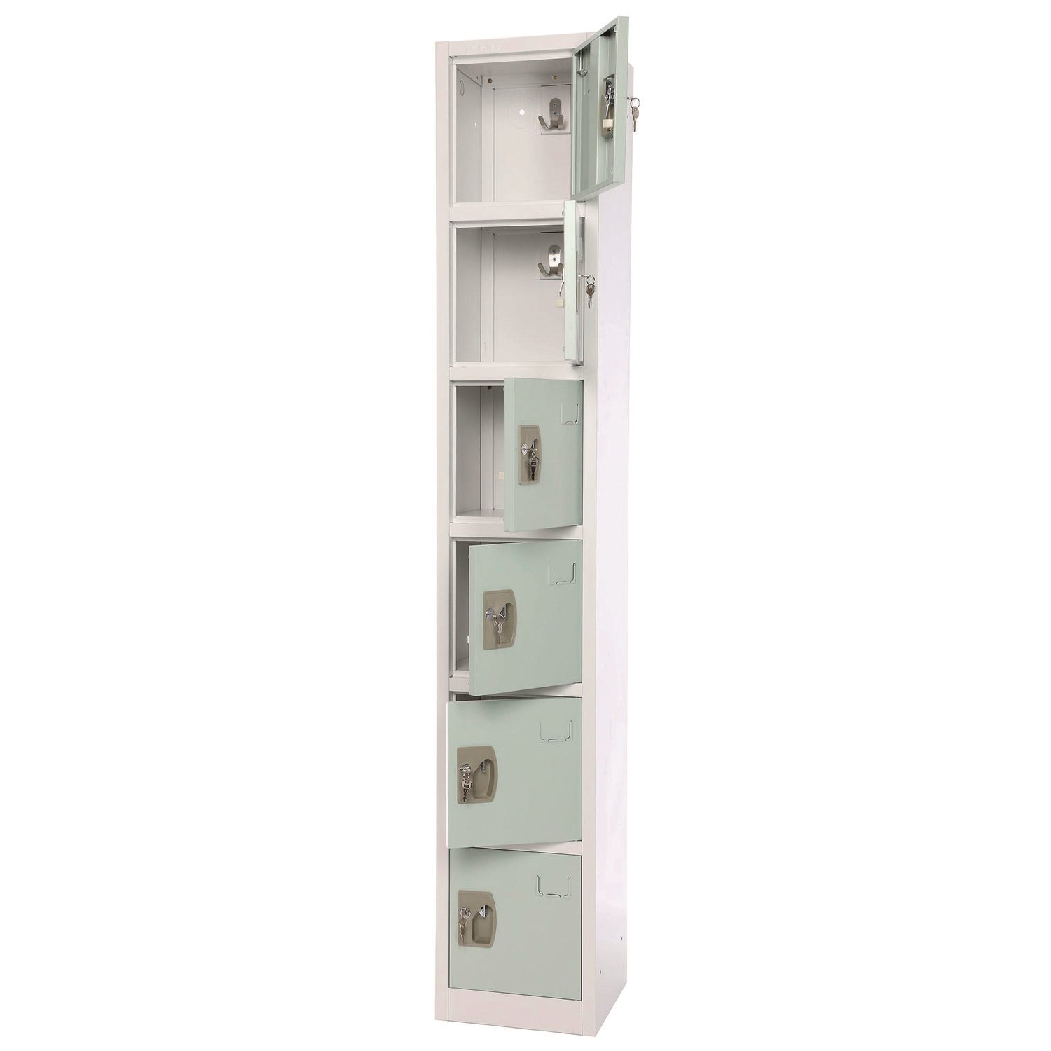 adiroffice-steel-storage-locker-6-compartment-12-x-12-x-72-misty-green-alhi629206mgrn_5