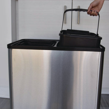 hls-commercial-r-dual-compartment-sensor-recycle-bin-and-trash-can-with-wheels-16-gal-plastic-stainless-steel-silver-black-hlmhls16dcss_5