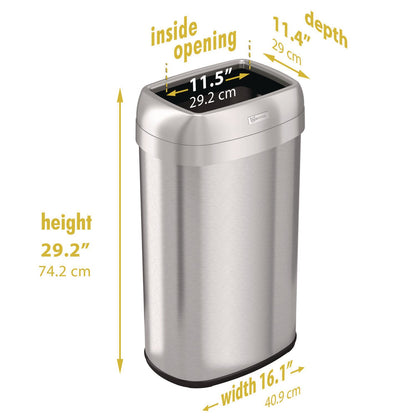 hls-commercial-r-open-top-trash-can-oval-16-gal-plastic-stainless-steel-silver-hlmhls16stv_4