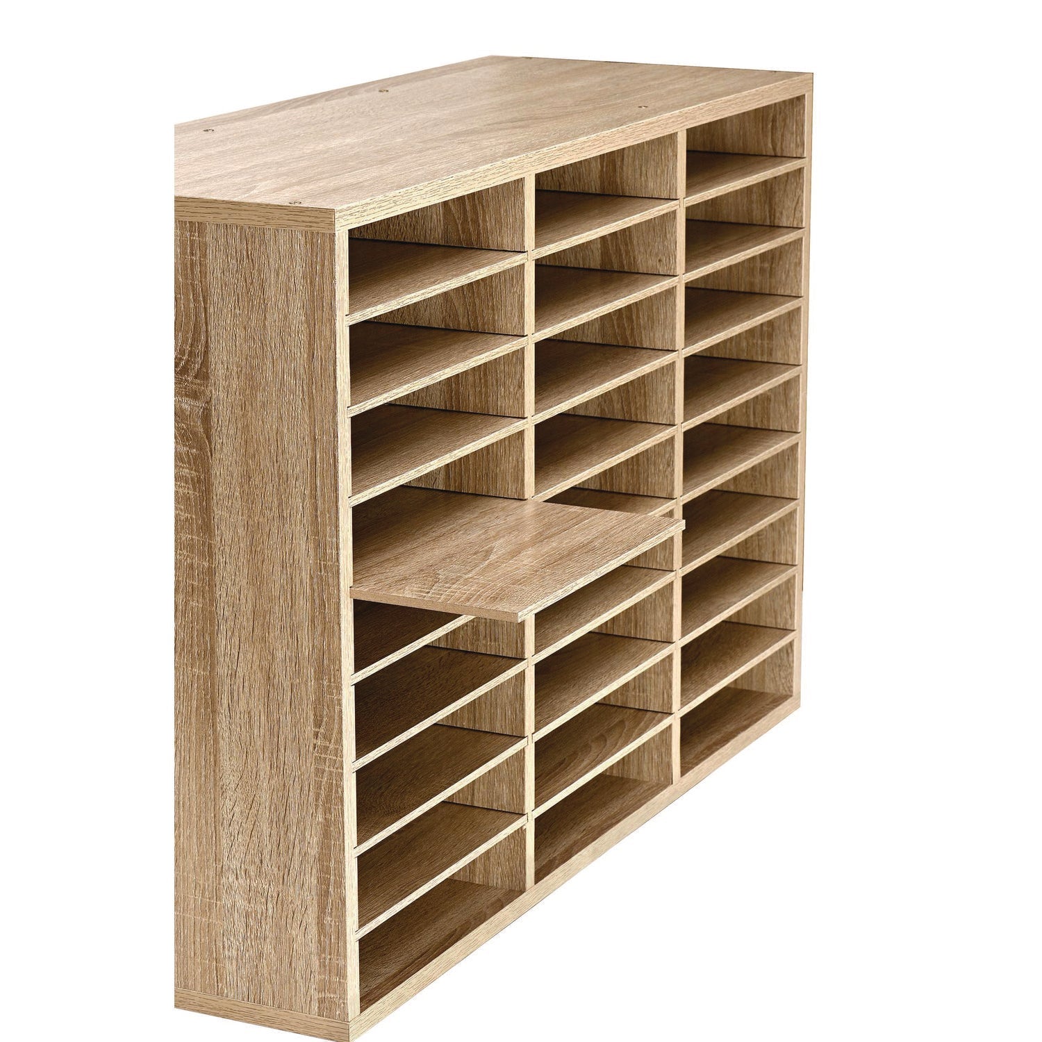 adiroffice-wooden-27-compartment-literature-organizer-27-sections-letter-size-31-49-x-11-81-x-21-65-medium-oak-alhiof20101meo_3