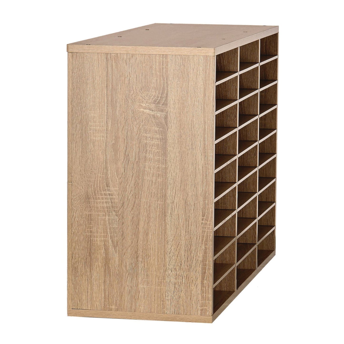 adiroffice-wooden-27-compartment-literature-organizer-27-sections-letter-size-31-49-x-11-81-x-21-65-medium-oak-alhiof20101meo_6