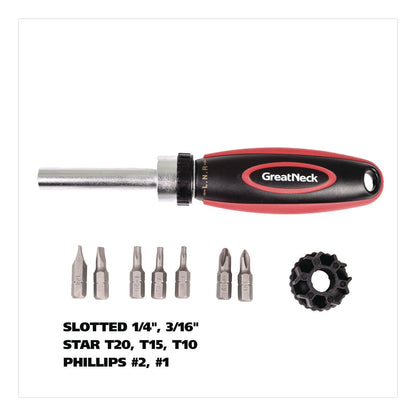 great-neck-r-ratcheting-screw-nut-driver-set-phillips-slotted-star-bits-7-long-black-red-gns950de_4