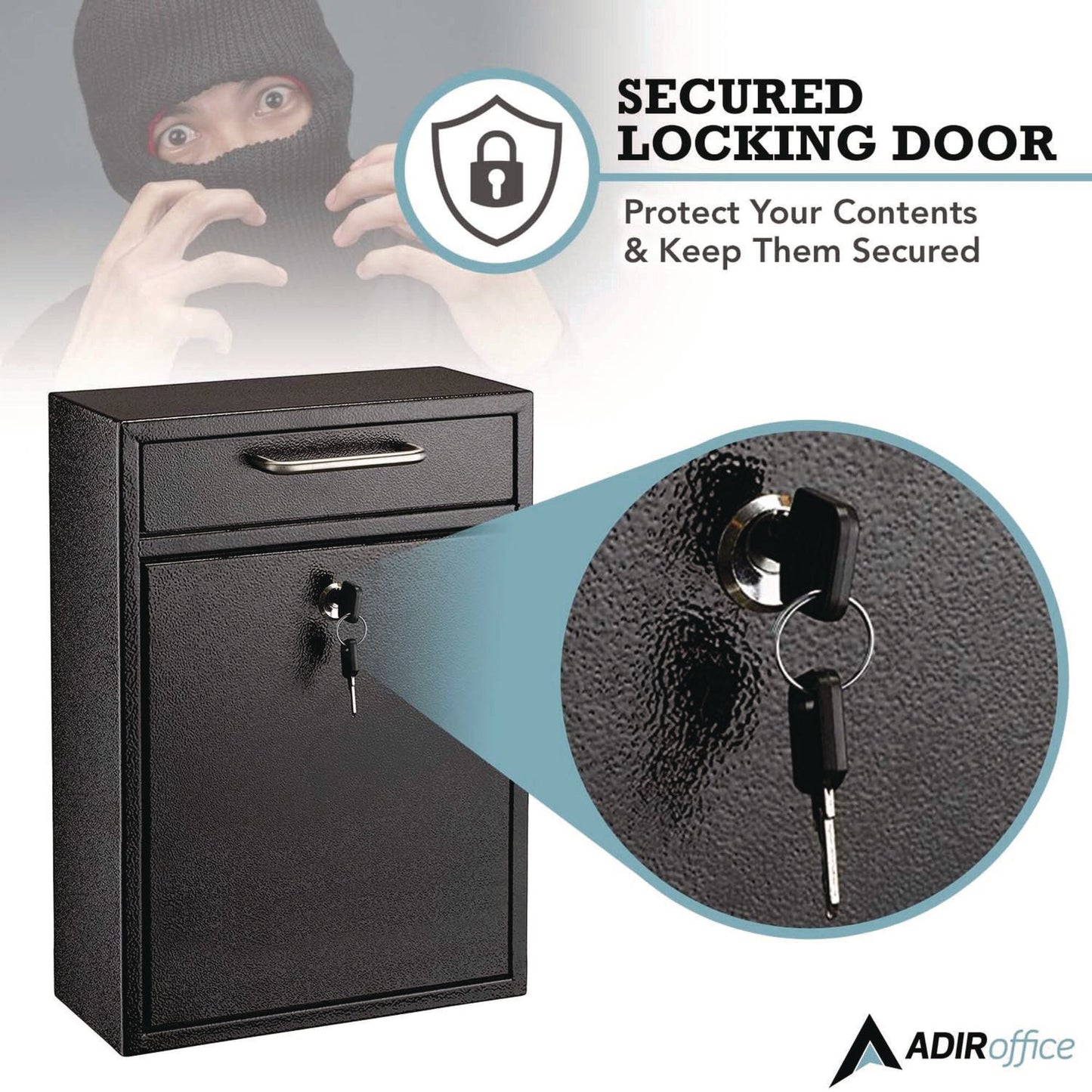 adiroffice-large-ultimate-secure-drop-box-wall-mounted-mail-box-11-2-x-4-7-x-16-2-black-alhi63104blk_5
