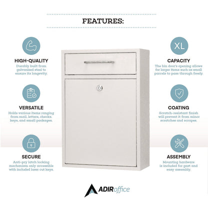 adiroffice-large-ultimate-secure-drop-box-wall-mounted-mail-box-11-2-x-4-7-x-16-2-white-alhi63104whi_8