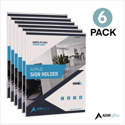 adiroffice-wall-mount-side-loading-acrylic-sign-holders-8-x-11-clear-frame-6-pack-alhi63985116wm_3
