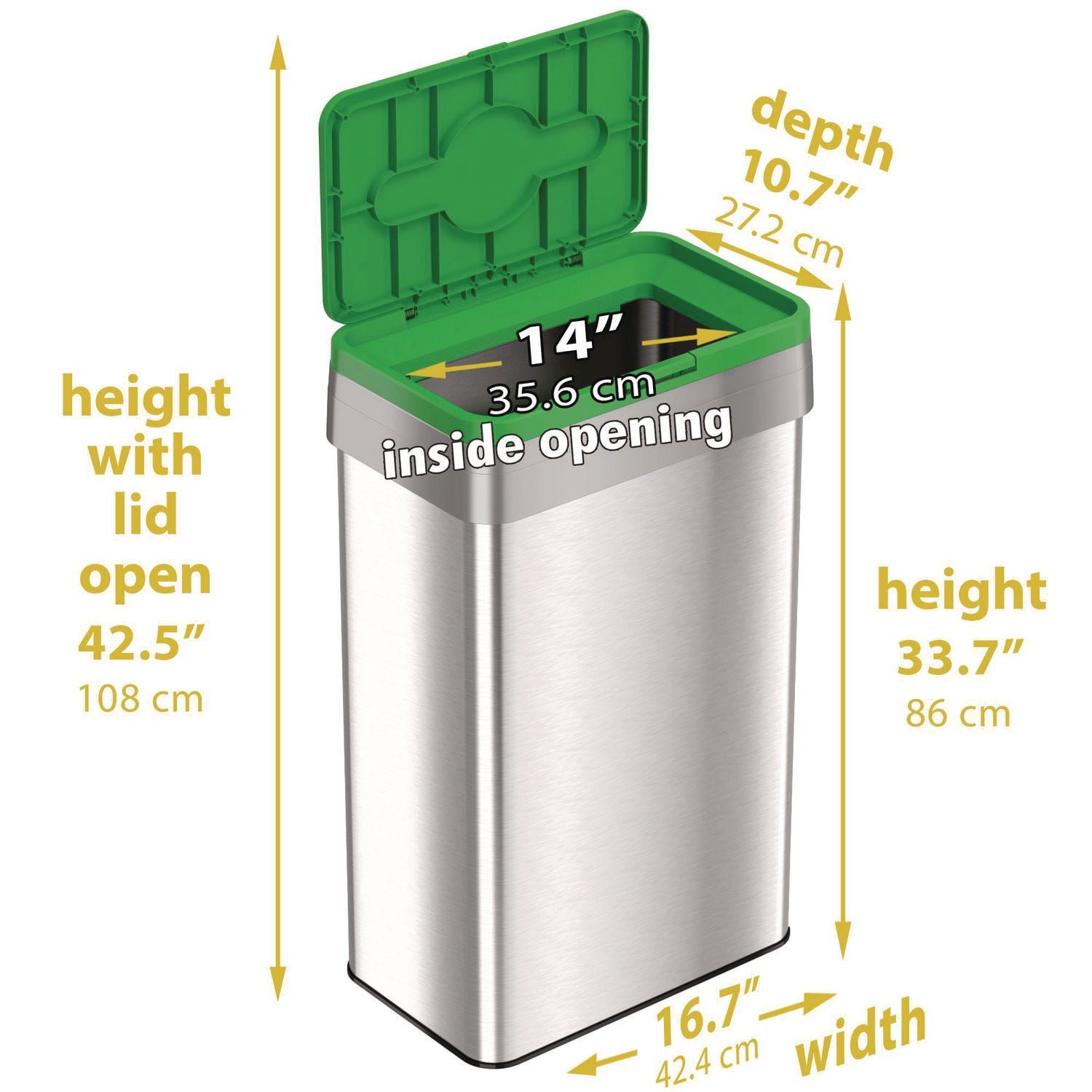 hls-commercial-r-open-top-compost-bin-with-color-coded-lid-21-gal-plastic-stainless-steel-silver-green-hlmhls21uotcop_4