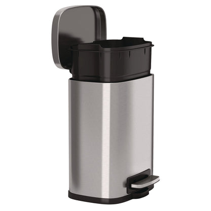 hls-commercial-r-fire-resistant-step-pedal-trash-can-1-3-gal-plastic-stainless-steel-silver-hlmhlss01rfr_4