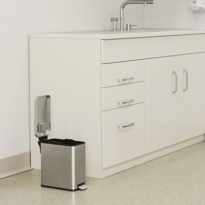 hls-commercial-r-step-pedal-trash-can-3-gal-plastic-stainless-steel-silver-hlmhlss03r_3