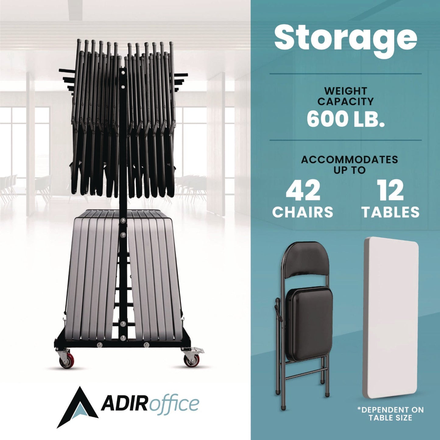 adiroffice-folding-chair-and-table-combo-cart-metal-600-lb-capacity-33-7-x-65-x-67-black-alhi69001_3