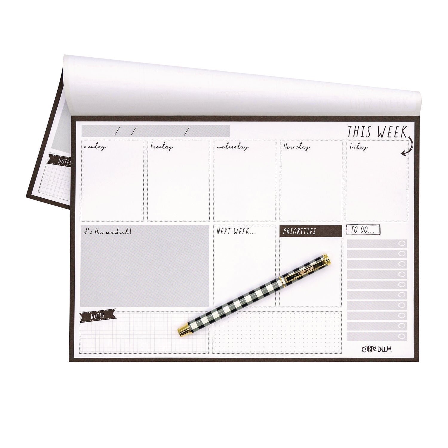 pukka-pad-weekly-planner-pad-8-27-x-11-61-white-black-sheets-50-weeks-undated-puk9120cd_3