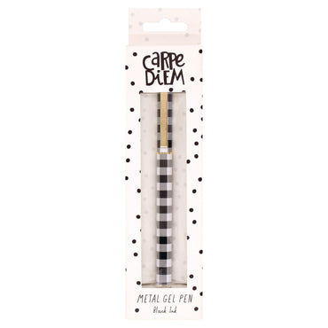 pukka-pad-carpe-diem-all-metal-gel-pens-gel-pen-stick-medium-0-7-mm-black-ink-black-white-check-barrel-6-pack-puk9186cd_2