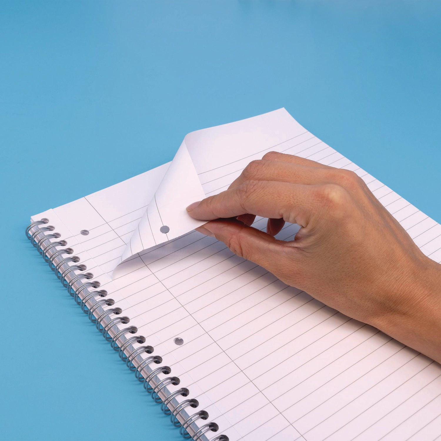 pukka-pad-letter-size-notebook-1-subject-medium-college-rule-silver-with-white-dots-cover-50-11-x-8-5-sheets-3-pack-puk8750met_4