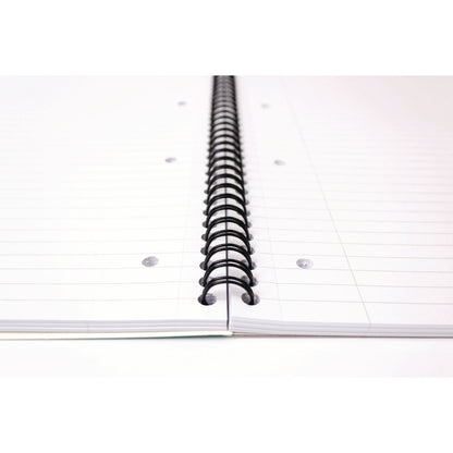pukka-pad-letter-size-notebook-1-subject-medium-college-rule-silver-with-white-dots-cover-50-11-x-8-5-sheets-3-pack-puk8750met_5