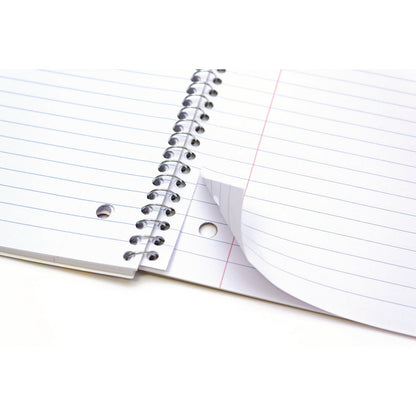 pukka-pad-letter-size-1-subject-notebook-medium-college-rule-metallic-green-cover-with-white-dots-50-10-5-x-8-sheets-3-pack-puk8795met_4