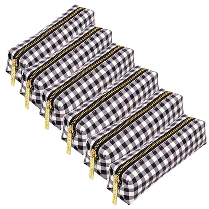 pukka-pad-pencil-case-7-9-x-2-x-2-black-and-white-check-6-pack-puk9185cd_1