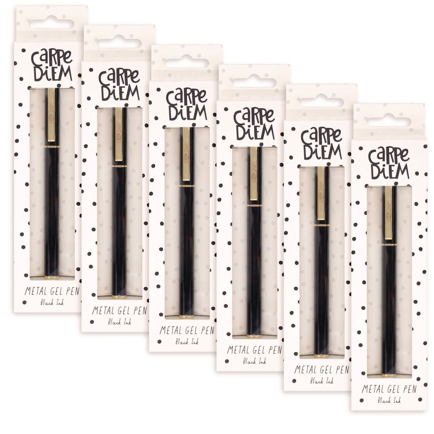 pukka-pad-carpe-diem-all-metal-gel-pens-gel-pen-stick-medium-0-7-mm-black-ink-black-barrel-6-pack-puk9114cd_1