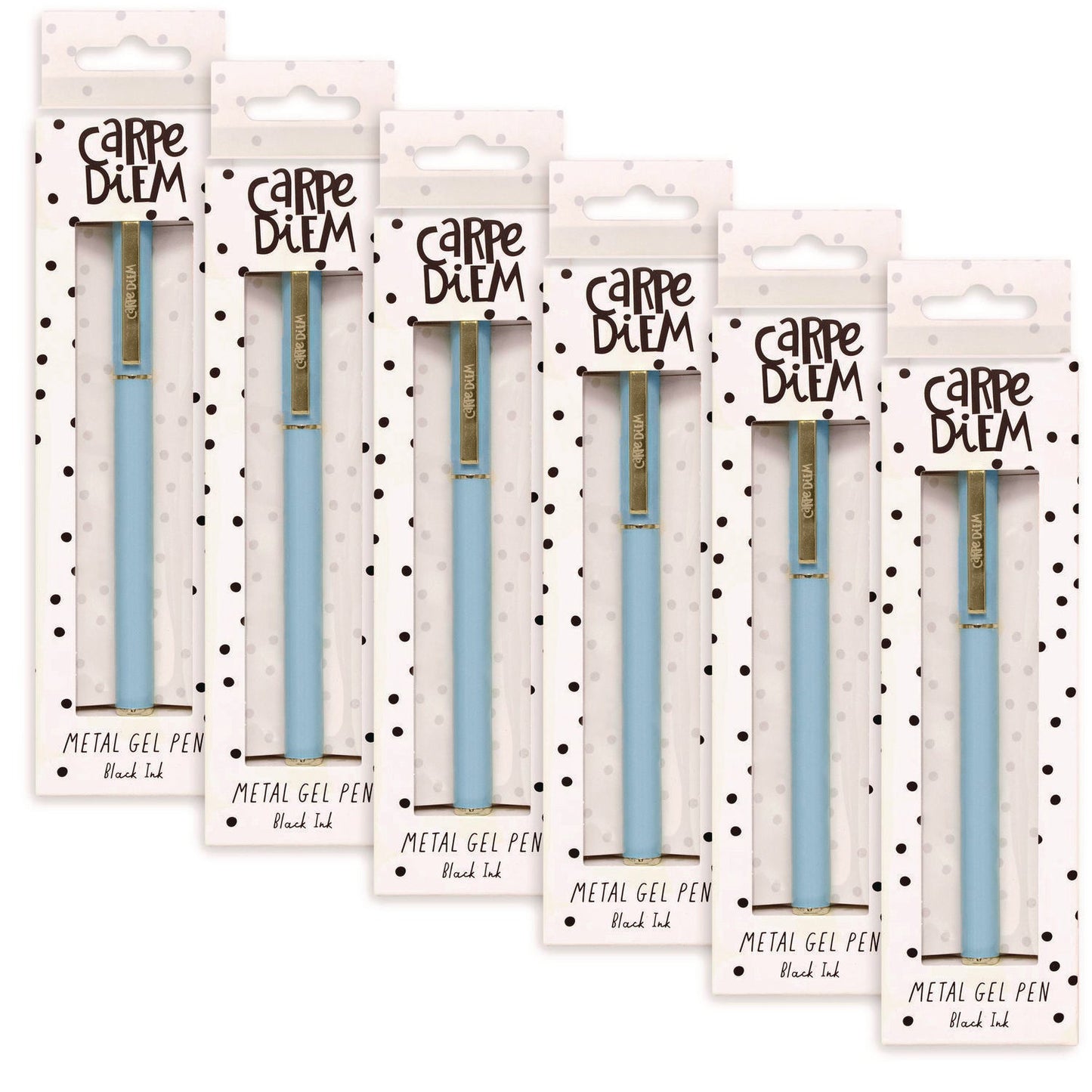 pukka-pad-carpe-diem-all-metal-gel-pens-gel-pen-stick-medium-0-7-mm-black-ink-blue-barrel-6-pack-puk9171cd_1