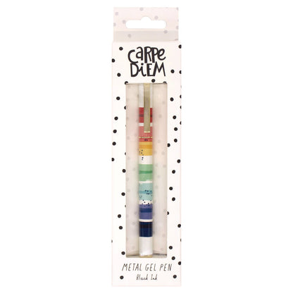 pukka-pad-carpe-diem-all-metal-gel-pens-gel-pen-stick-medium-0-7-mm-black-ink-color-wash-multicolor-barrel-6-pack-puk9181cd_2