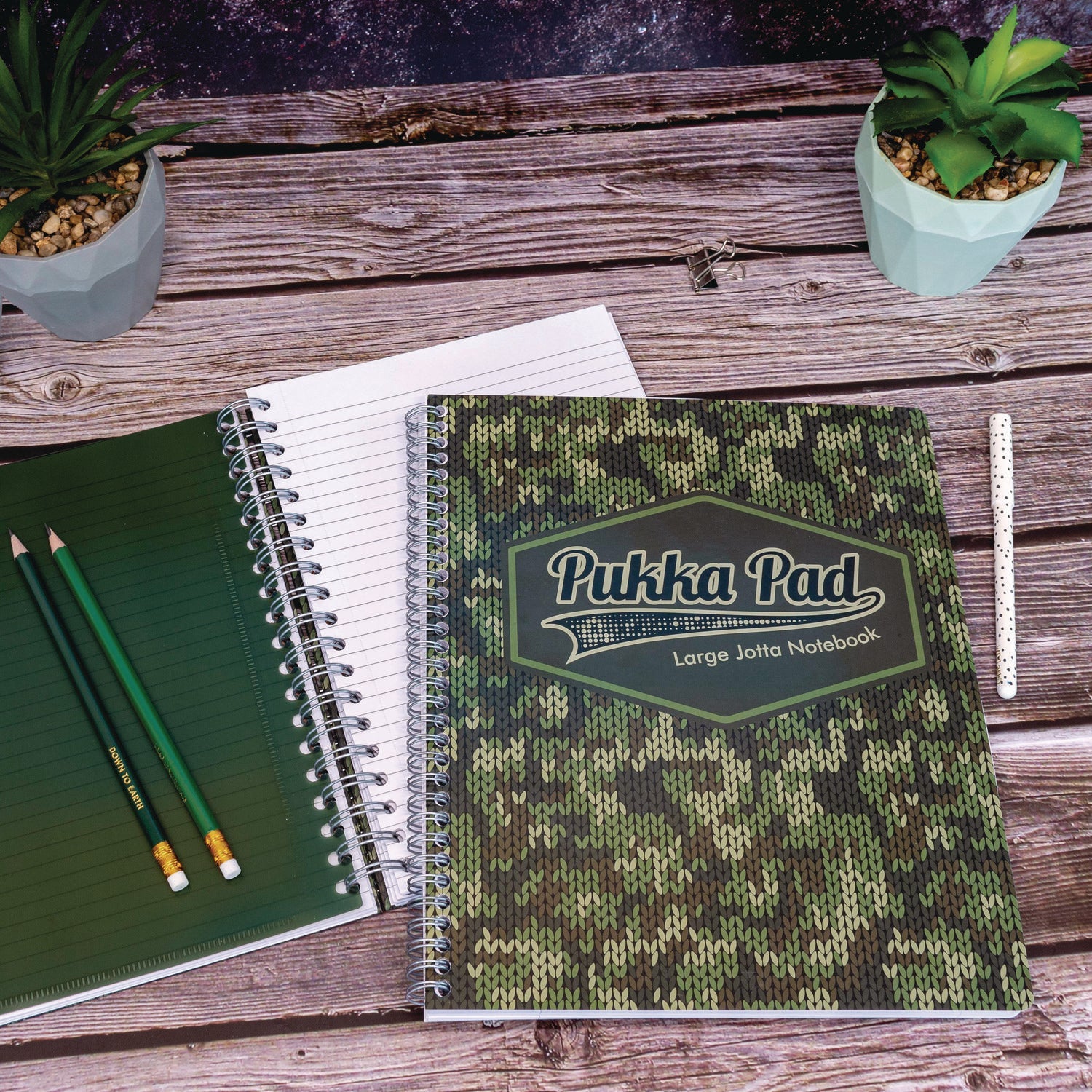pukka-pad-letter-size-notebook-1-subject-medium-college-rule-green-black-camo-knit-cover-100-11-x-8-5-sheets-3-pack-puk9755cam_5