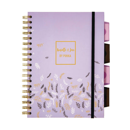 pukka-pad-b5-size-project-book-4-subject-medium-college-rule-assorted-floral-covers-100-9-8-x-6-9-sheets-3-pack-puk9447roc_3