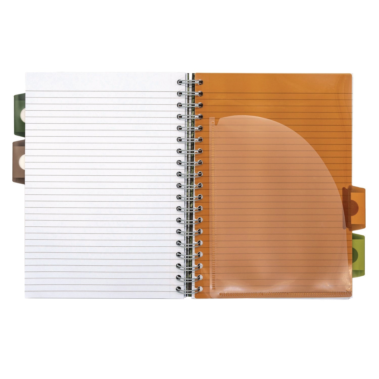 pukka-pad-b5-size-project-book-4-subject-medium-college-rule-black-green-camo-knit-cover-100-9-8-x-6-9-sheets-3-pack-puk9756cam_3