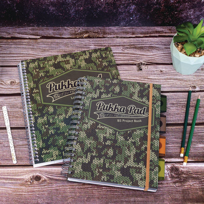 pukka-pad-b5-size-project-book-4-subject-medium-college-rule-black-green-camo-knit-cover-100-9-8-x-6-9-sheets-3-pack-puk9756cam_5