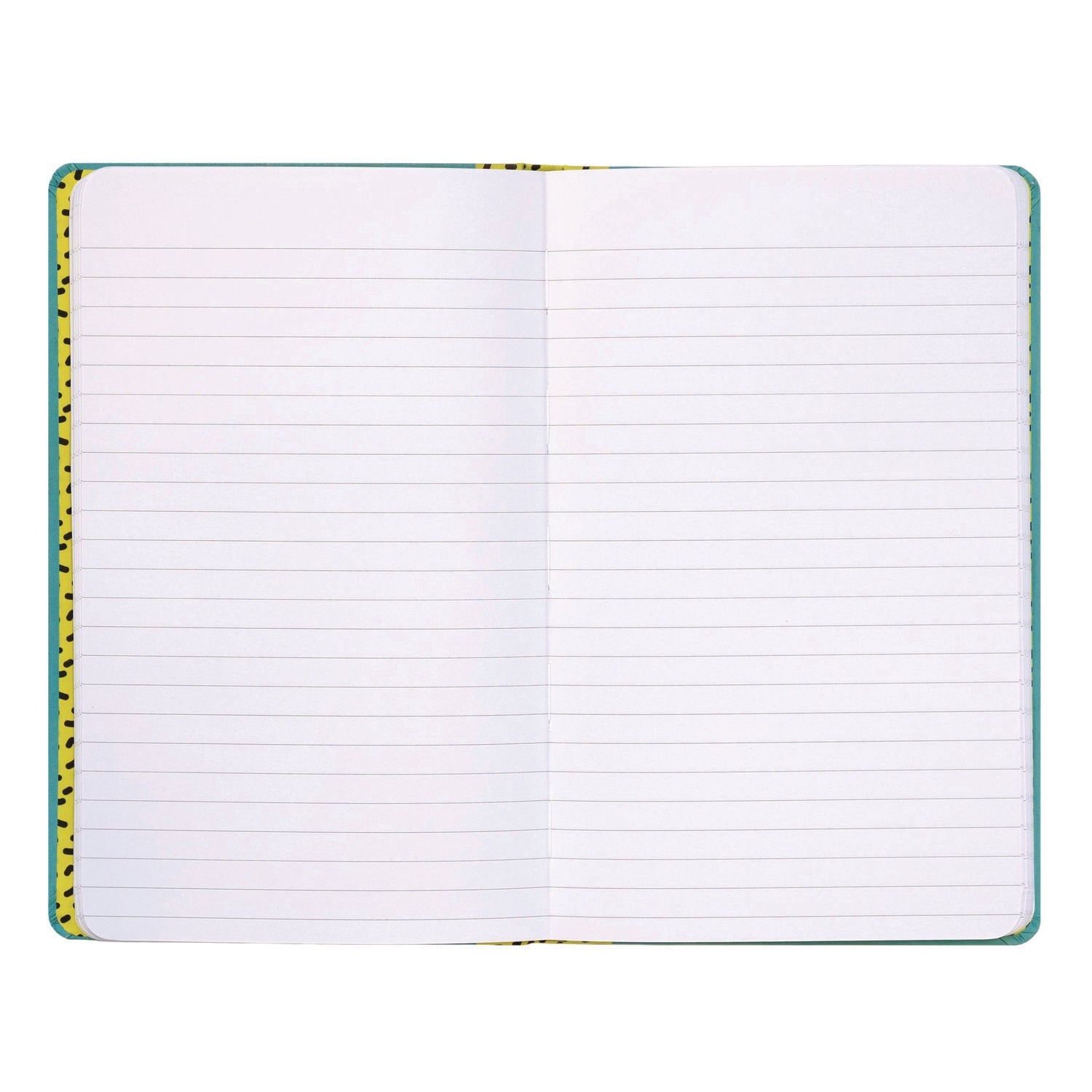 pukka-pad-soft-cover-eco-notebook-1-subject-medium-college-rule-turquoise-black-white-yellow-cover-96-8-3-x-5-8-sheets-puk9707spp_3