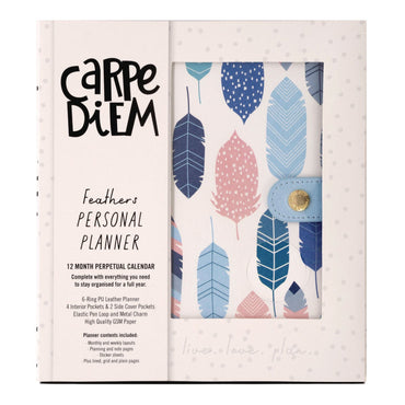 pukka-pad-personal-planner-feathers-7-48-x-6-42-blue-cream-pink-cover-12-month-undated-puk9210cd_2