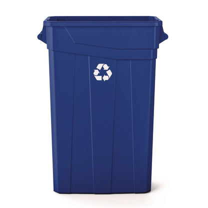suncast-commercial-23-gallon-resin-slim-recycling-trash-can-plastic-blue-white-suatcnh2030blr_1