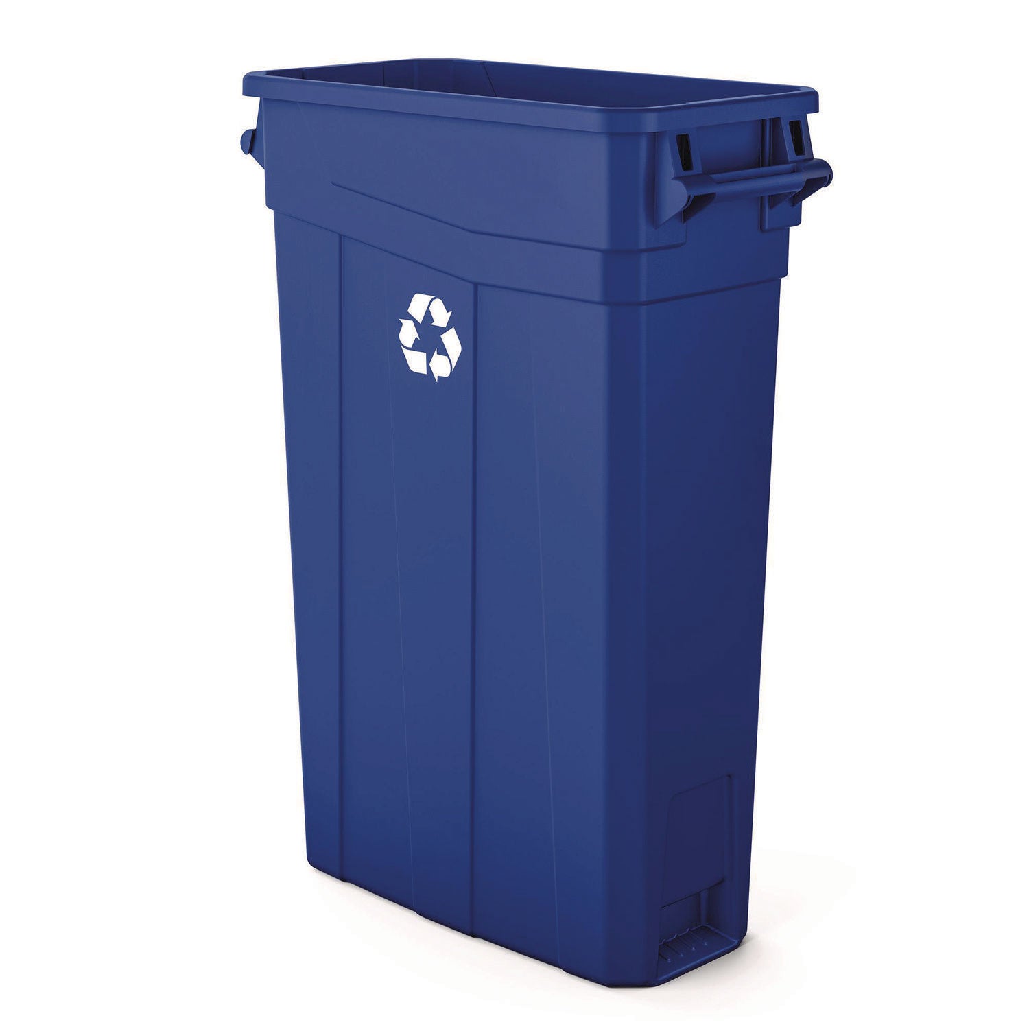 suncast-commercial-23-gallon-resin-slim-recycling-trash-can-plastic-blue-white-suatcnh2030blr_2