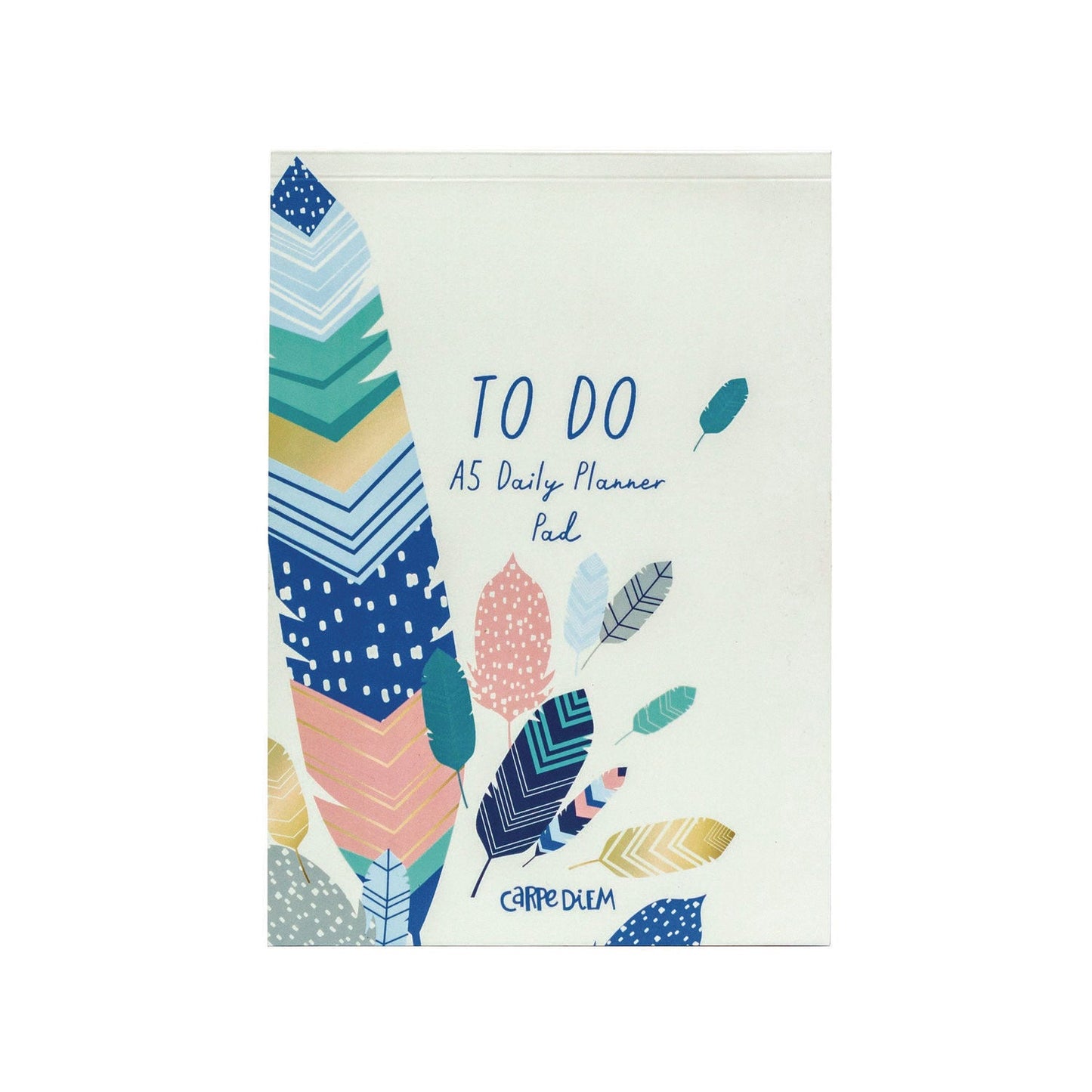pukka-pad-daily-planner-feathers-8-27-x-5-83-blue-cream-pink-cover-2-month-undated-6-pack-puk9218cd_2