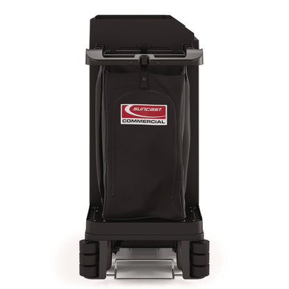 suncast-commercial-partially-assembled-premium-housekeeping-cart-plastic-1-shelf-24-x-62-13-x-49-75-black-suahkc2002_5