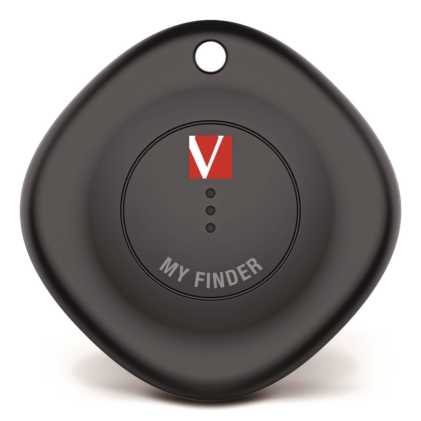 Verbatim® My Finder Bluetooth Tracker for Apple iOS, Black/Purple/White, 3/Pack (VER32132)