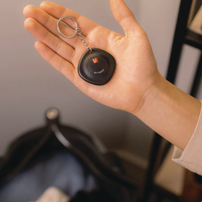 Verbatim® My Finder Bluetooth Tracker for Apple iOS, Black/Purple/White, 3/Pack (VER32132)