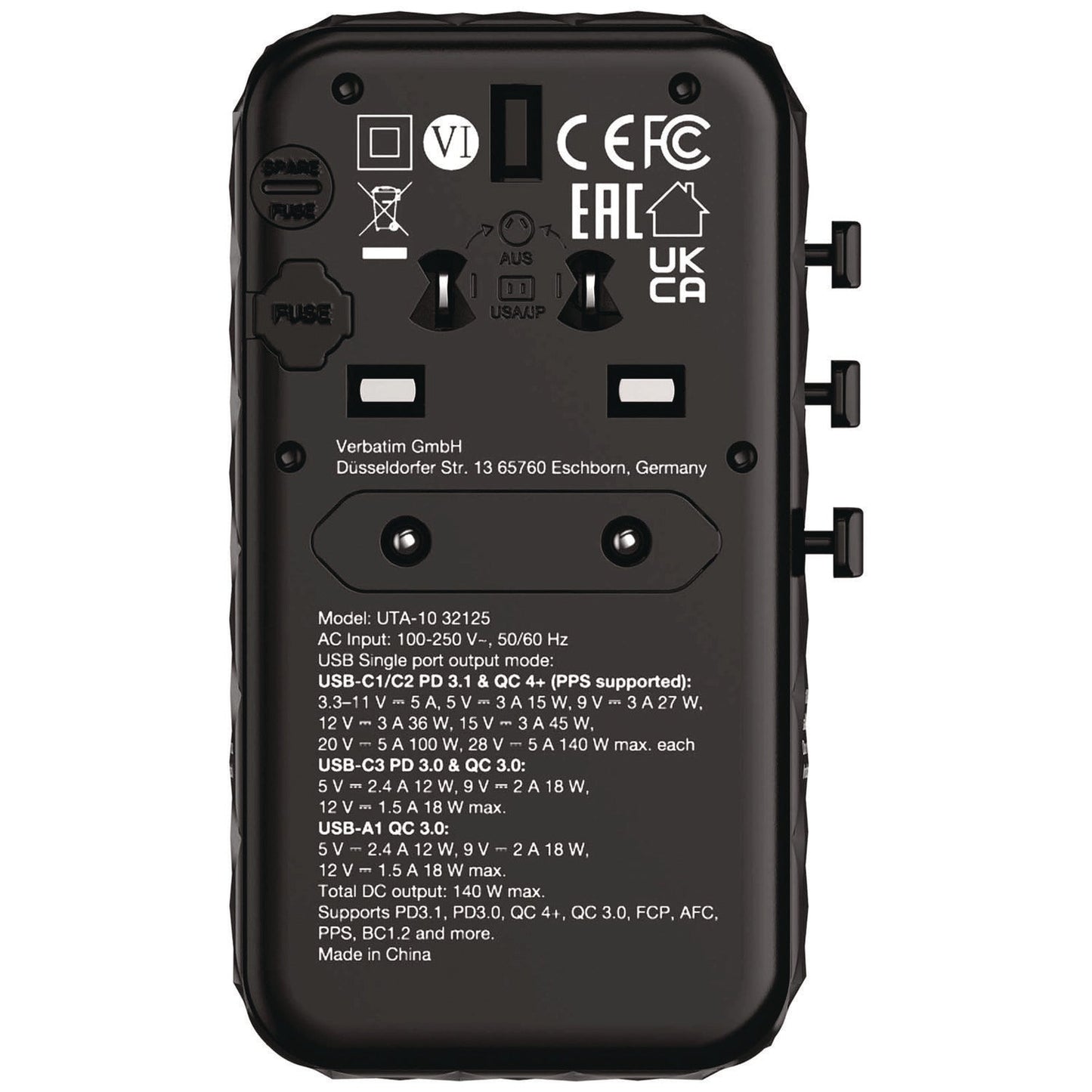 verbatim-uta-10-gan-iii-universal-travel-adapter-3-usb-a-3-usb-c-ver32125_2