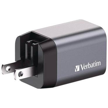 verbatim-35-w-2-port-gan-wall-charger-black-gray-ver32200_2