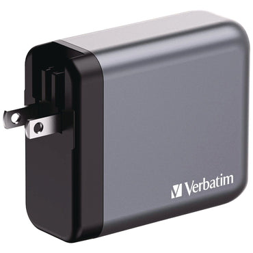 verbatim-140-w-4-port-gan-wall-charger-black-gray-ver32203_2