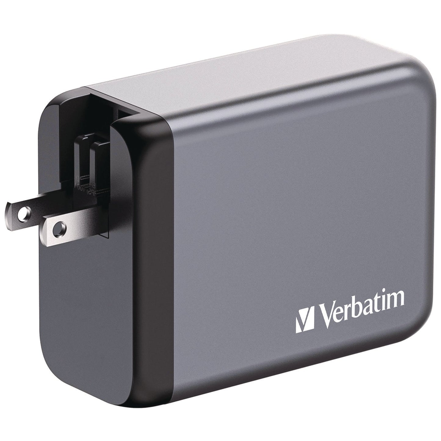 verbatim-200-w-4-port-gan-wall-charger-black-gray-ver32204_2
