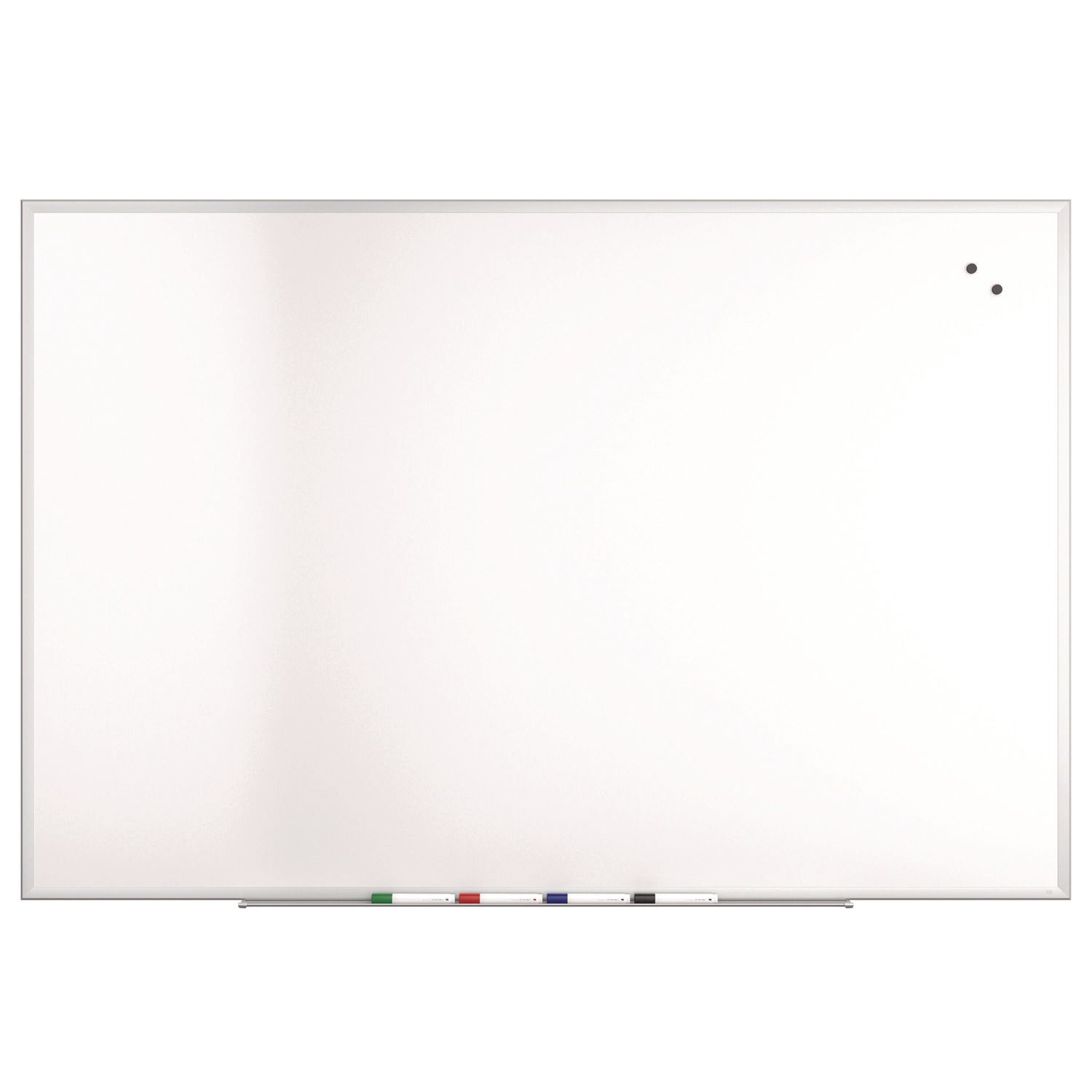 tru-red-magnetic-steel-dry-erase-board-48-x-72-white-surface-gray-natural-aluminum-frame-tudtr61177_1