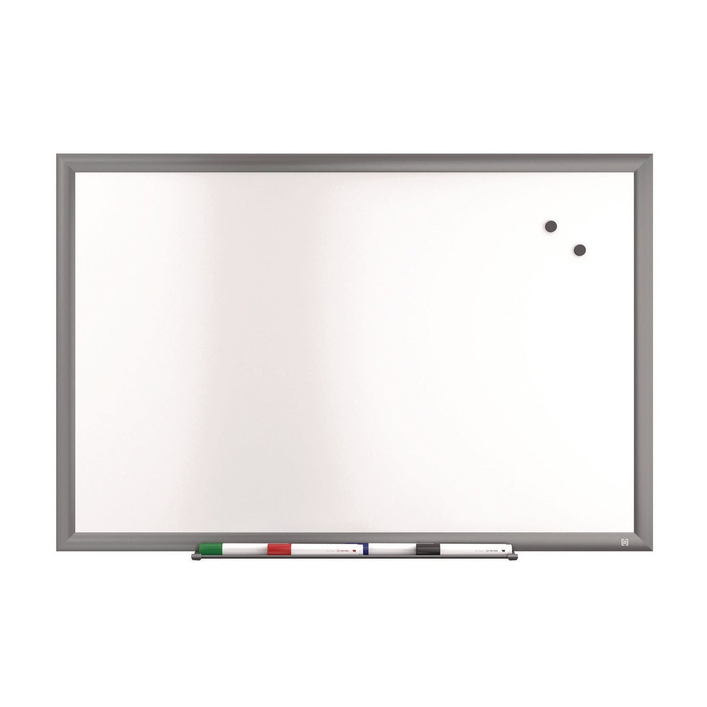 tru-red-magnetic-porcelain-dry-erase-board-36-x-24-white-surface-gray-natural-aluminum-frame-tudtr61184_1