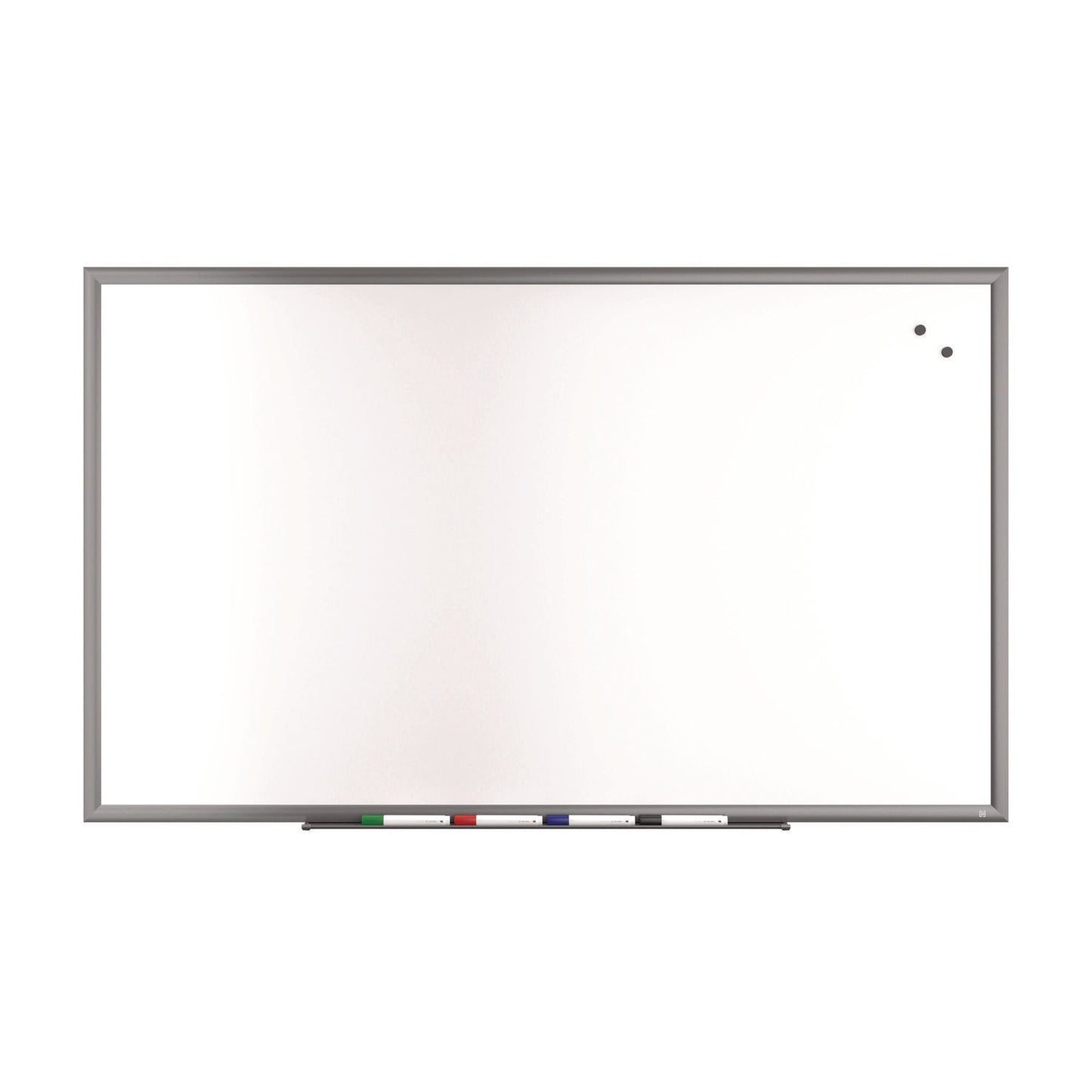 tru-red-magnetic-porcelain-dry-erase-board-60-x-36-white-surface-gray-natural-aluminum-frame-tudtr61186_1