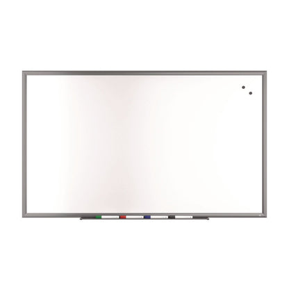 tru-red-magnetic-porcelain-dry-erase-board-60-x-36-white-surface-gray-natural-aluminum-frame-tudtr61186_1
