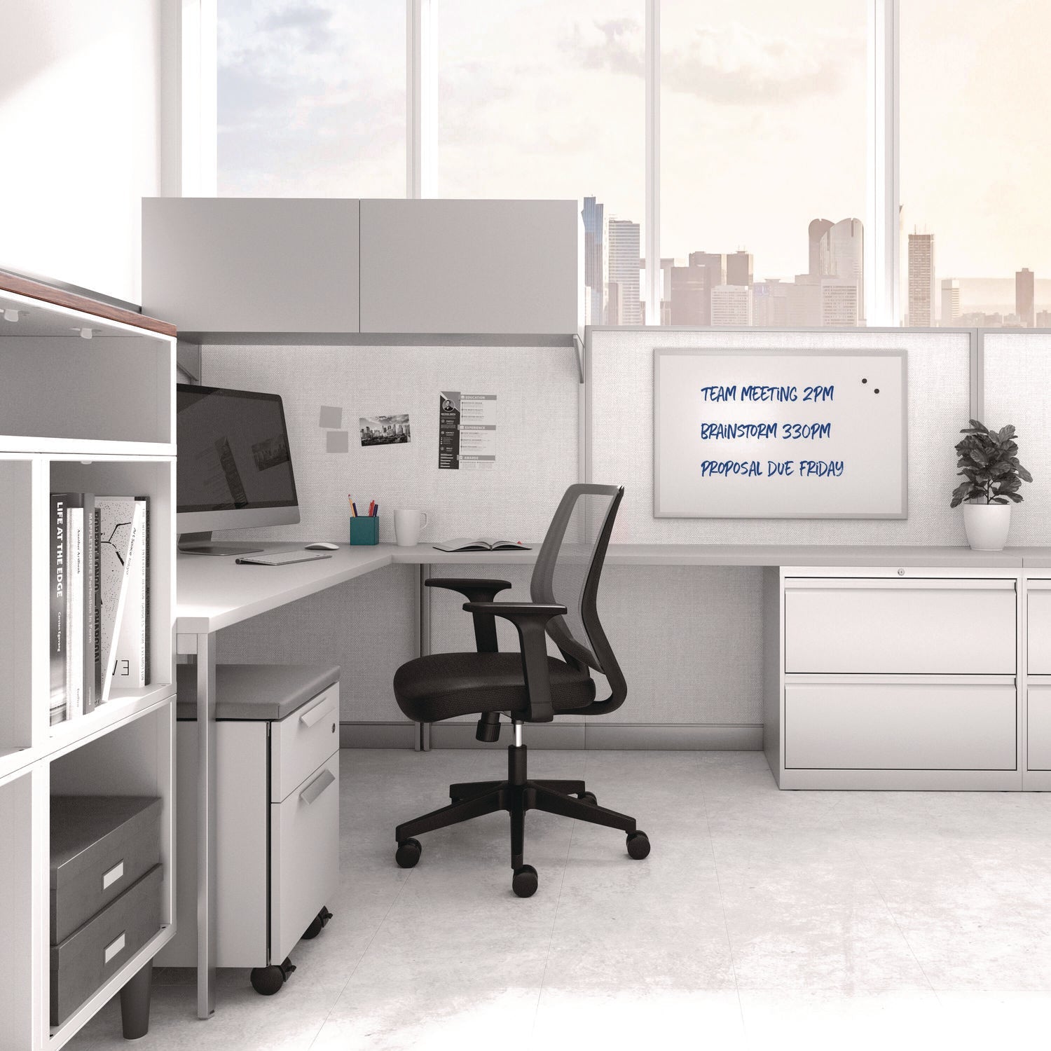 tru-red-magnetic-steel-dry-erase-board-24-x-36-white-surface-gray-natural-aluminum-frame-tudtr61169_2