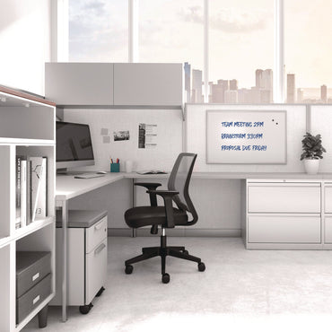 tru-red-magnetic-steel-dry-erase-board-24-x-36-white-surface-gray-natural-aluminum-frame-tudtr61169_2